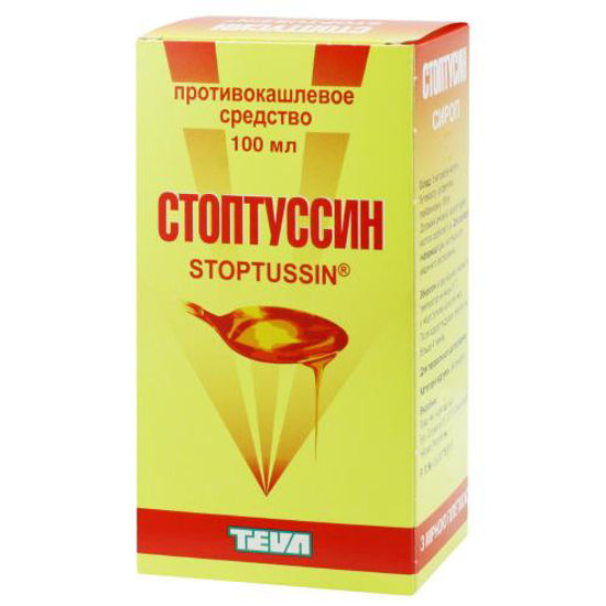 Стоптусин-Тева сироп 100 мл.